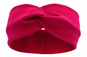  OPASKA DAMSKA NA GŁOWĘ / TURBAN - AMARANT