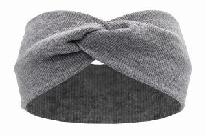 OPASKA DAMSKA NA GŁOWĘ / TURBAN - SZARY